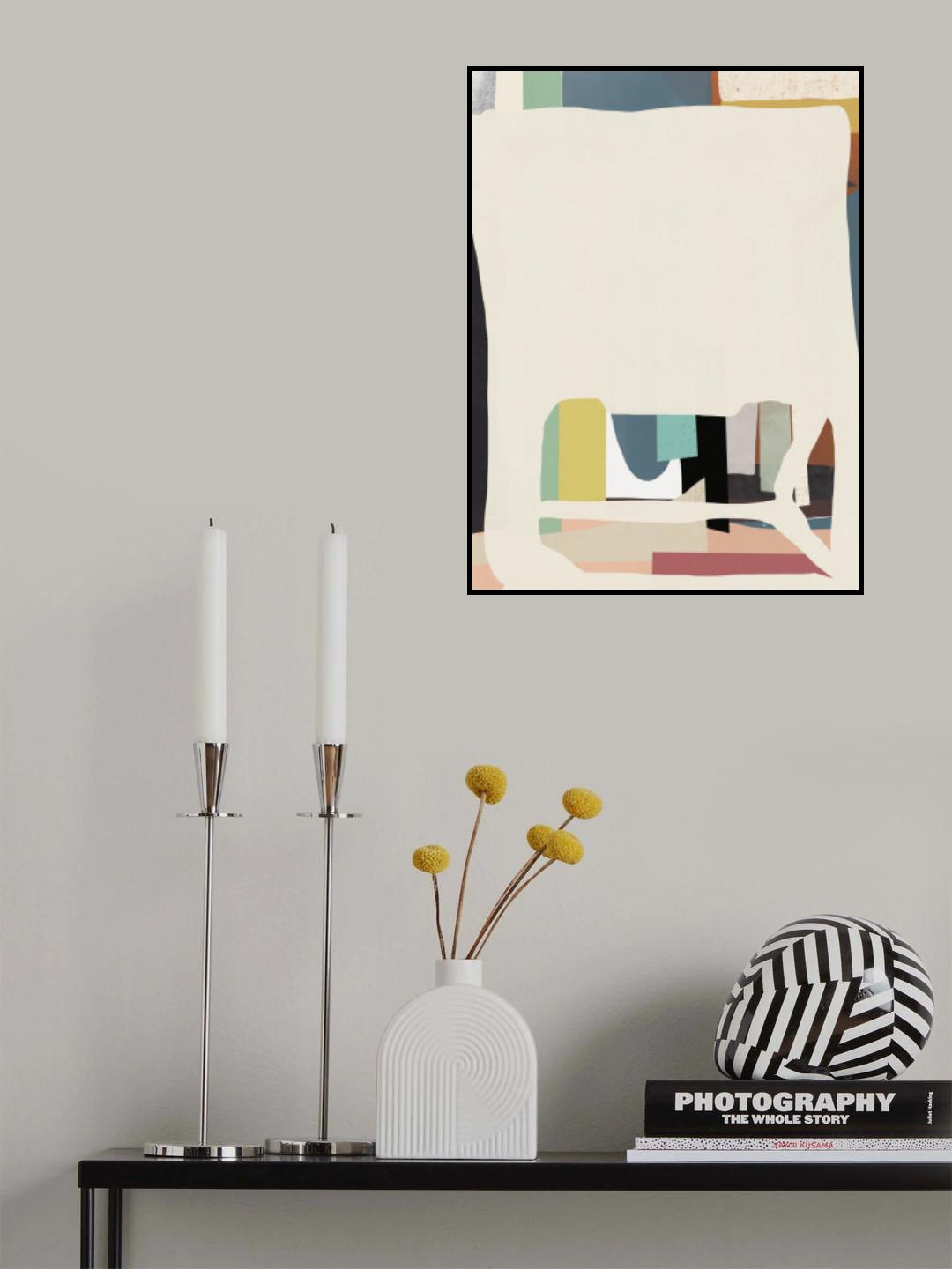 Cut out abstract Poster och Canvastavla