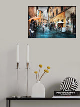 More rain in the alley Poster och Canvastavla