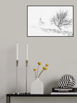 In Snowstorm Poster och Canvastavla
