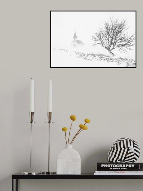 In Snowstorm Poster och Canvastavla
