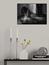 '...I don't matter...and never did... mono" Poster och Canvastavla