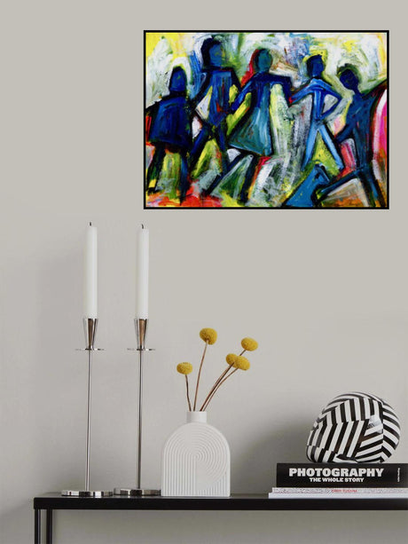 Joyful People Poster och Canvastavla