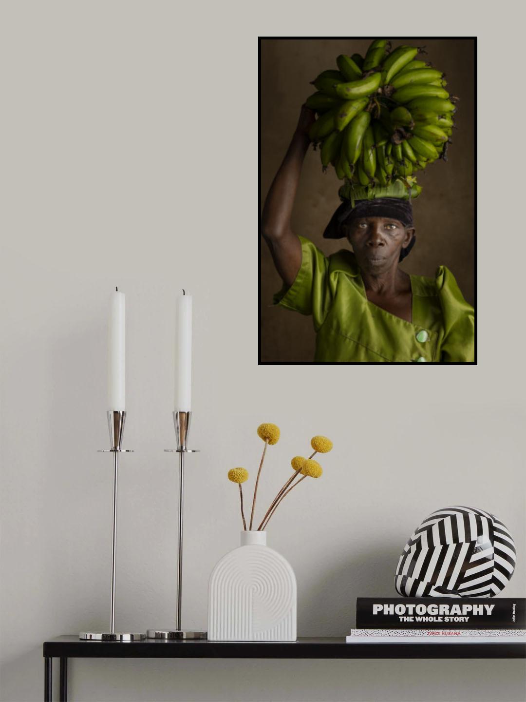 Banana Woman Poster och Canvastavla