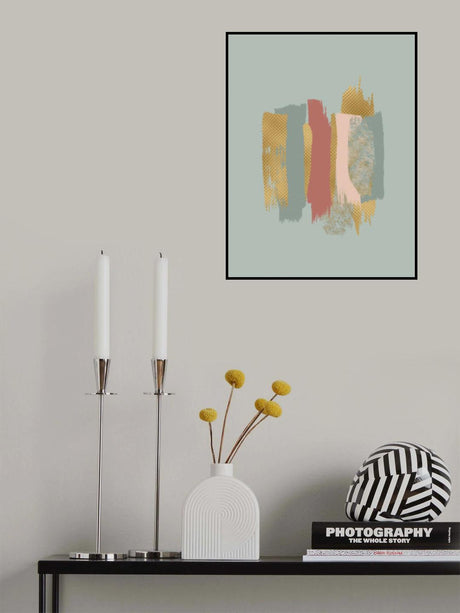 Brushes Poster och Canvastavla