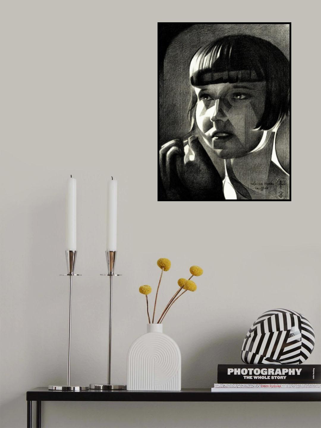 Louise Brooks 12 07 23 Poster och Canvastavla