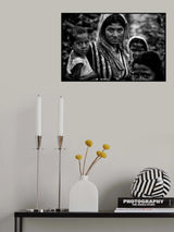 Rohingya woman and her child - Bangladesh Poster och Canvastavla