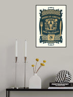 Lobster Baroque Print Poster och Canvastavla