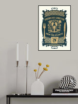 Lobster Baroque Print Poster och Canvastavla