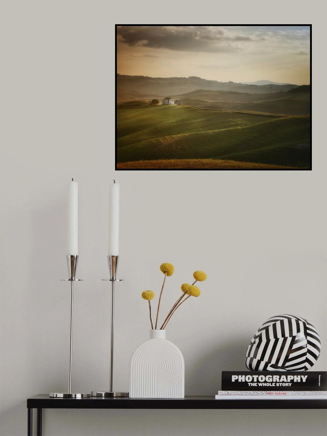 Over the hills Poster och Canvastavla