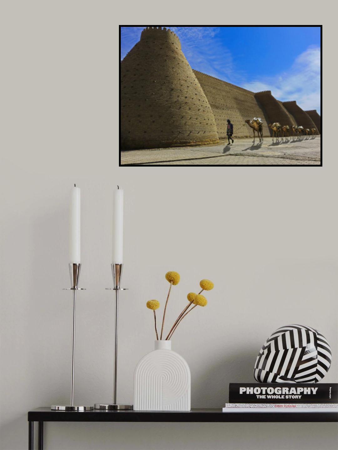Under the 0ld Walls Poster och Canvastavla