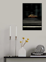 The vintage taxi Poster och Canvastavla