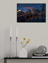Keizersgracht Poster och Canvastavla