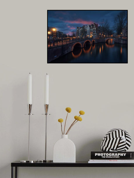 Keizersgracht Poster och Canvastavla