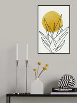 Abstract Agave Sunshine #3 Poster och Canvastavla