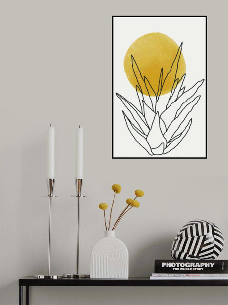 Abstract Agave Sunshine #3 Poster och Canvastavla