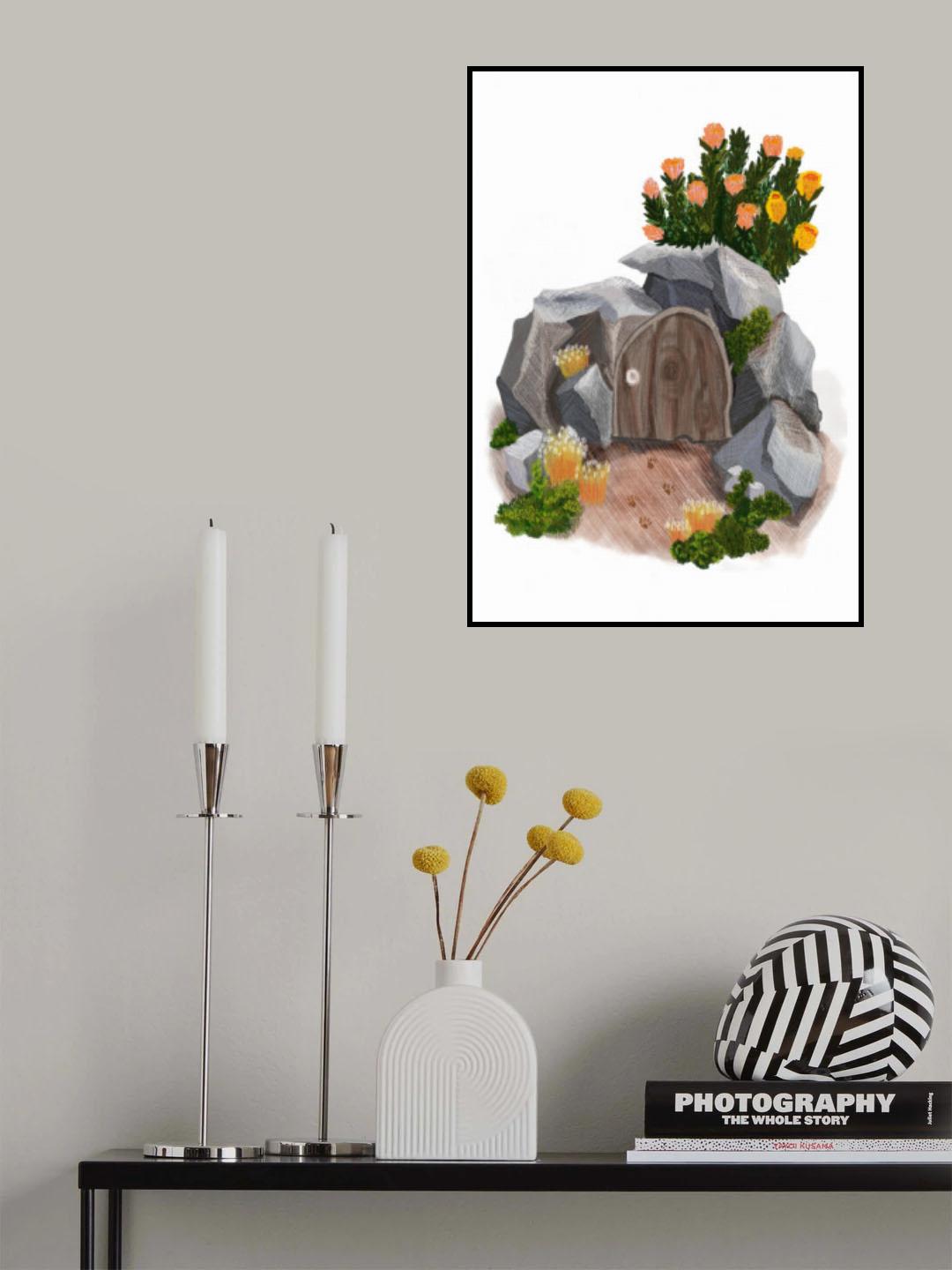 Between a rock and a comfy place Poster och Canvastavla