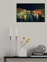 Lagoon night Poster och Canvastavla