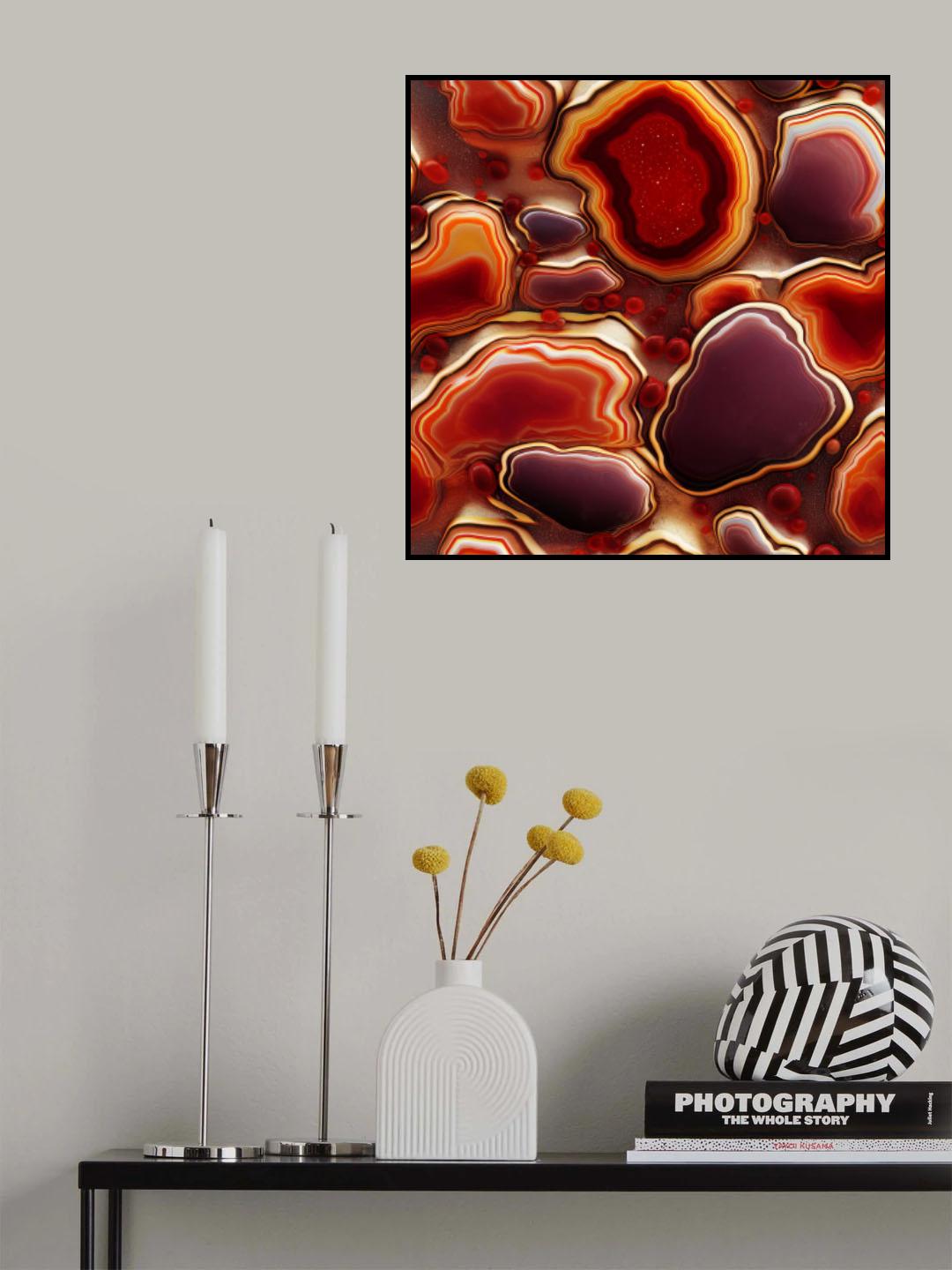 Agate 59 Poster och Canvastavla