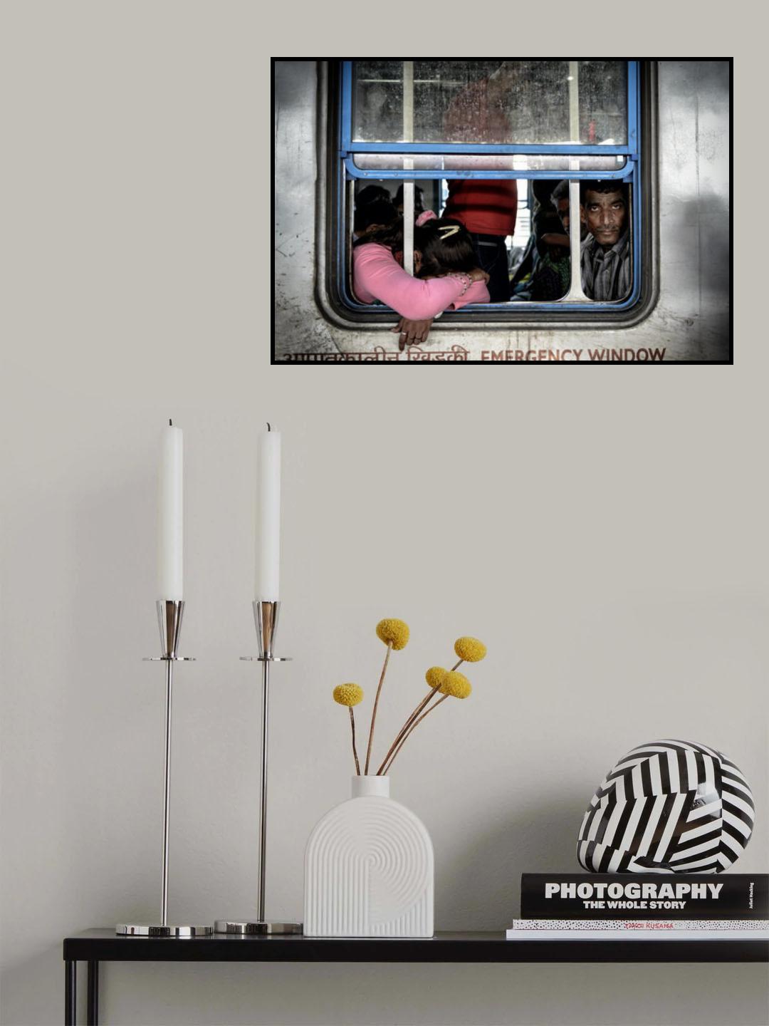 Emergency Window Poster och Canvastavla