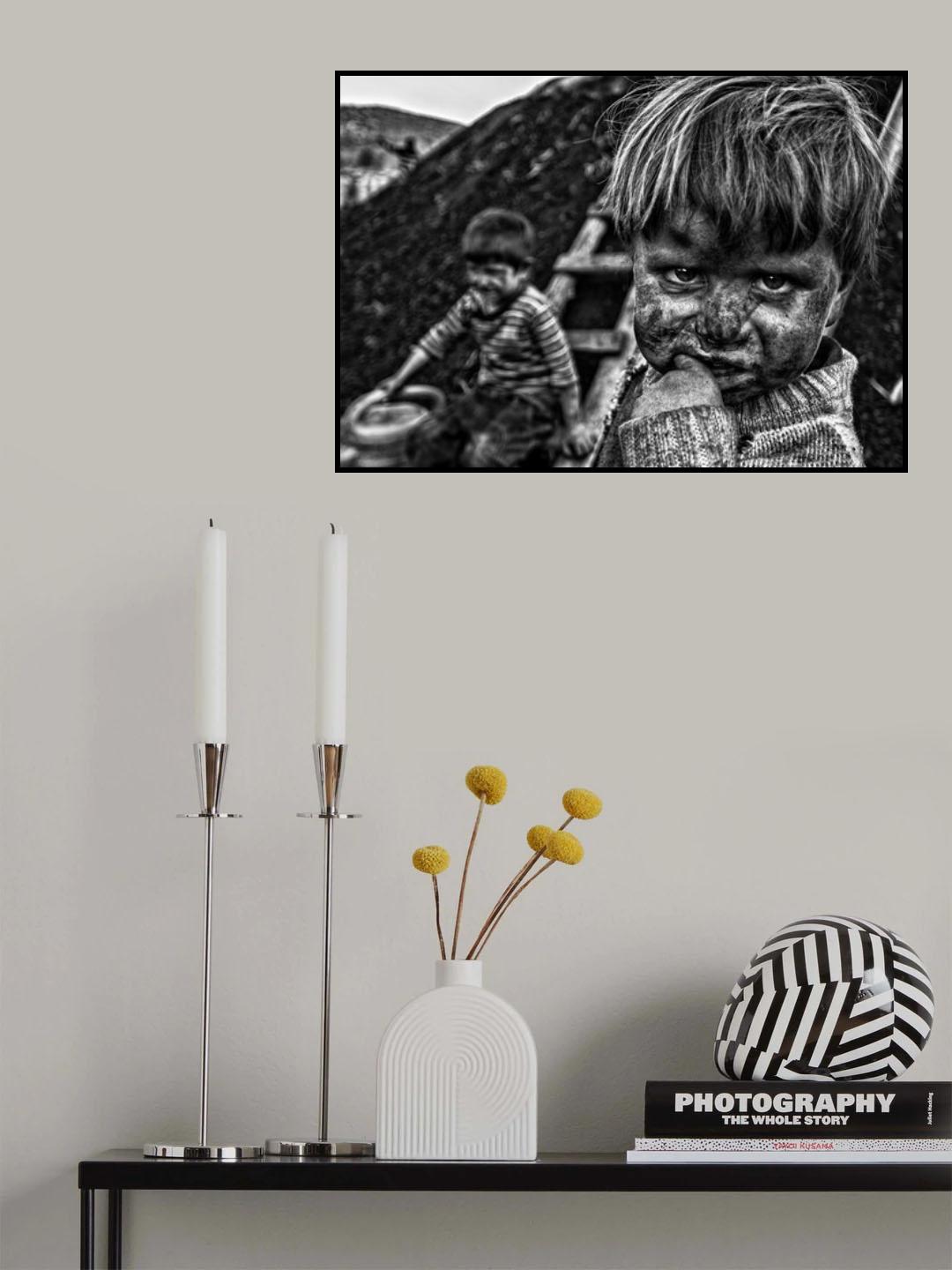 child Poster och Canvastavla