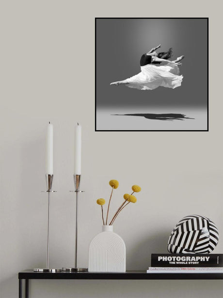 Jumping in air Poster och Canvastavla