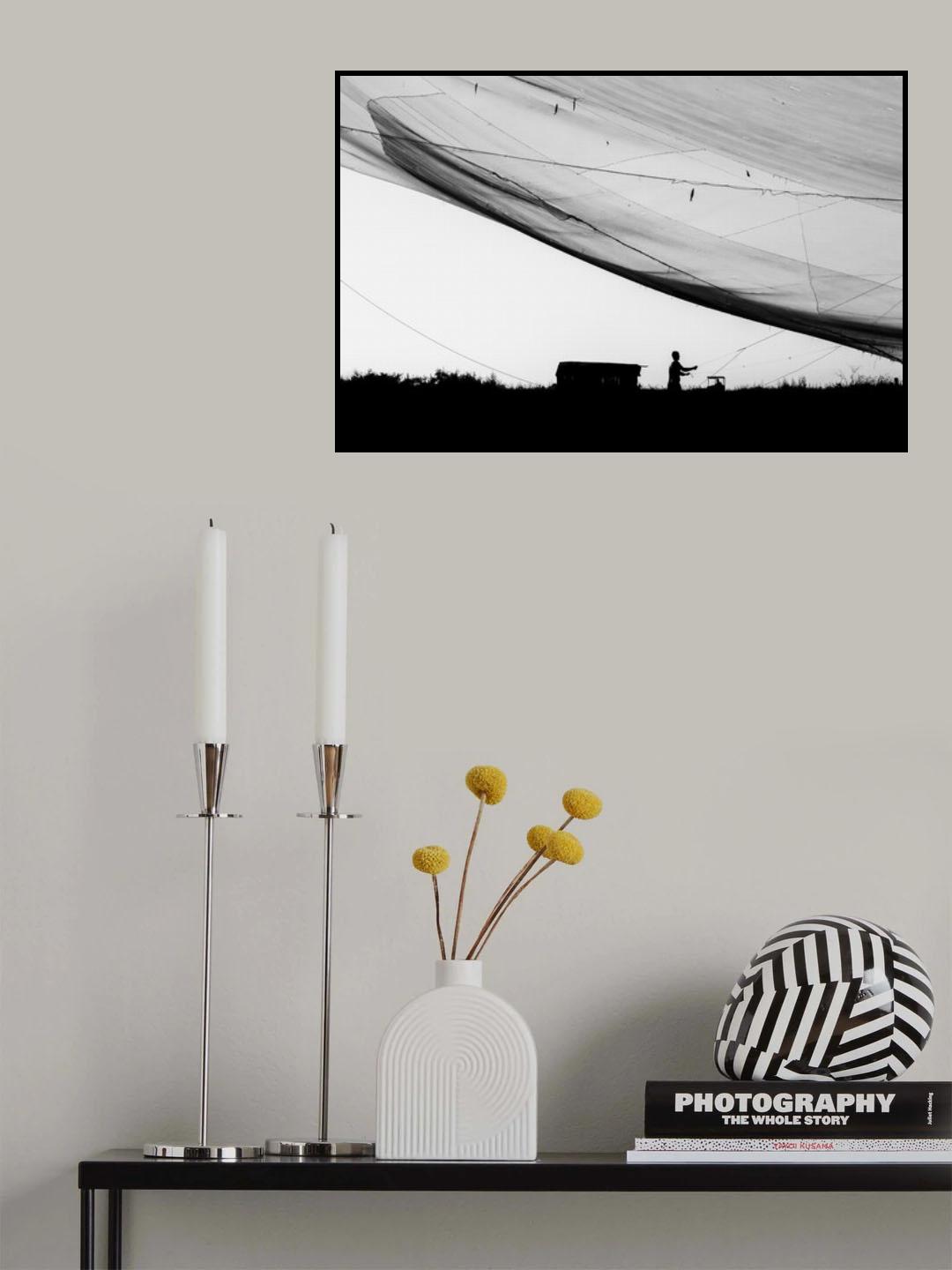 Fishing Poster och Canvastavla