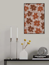 Pastel Flowers Poster och Canvastavla