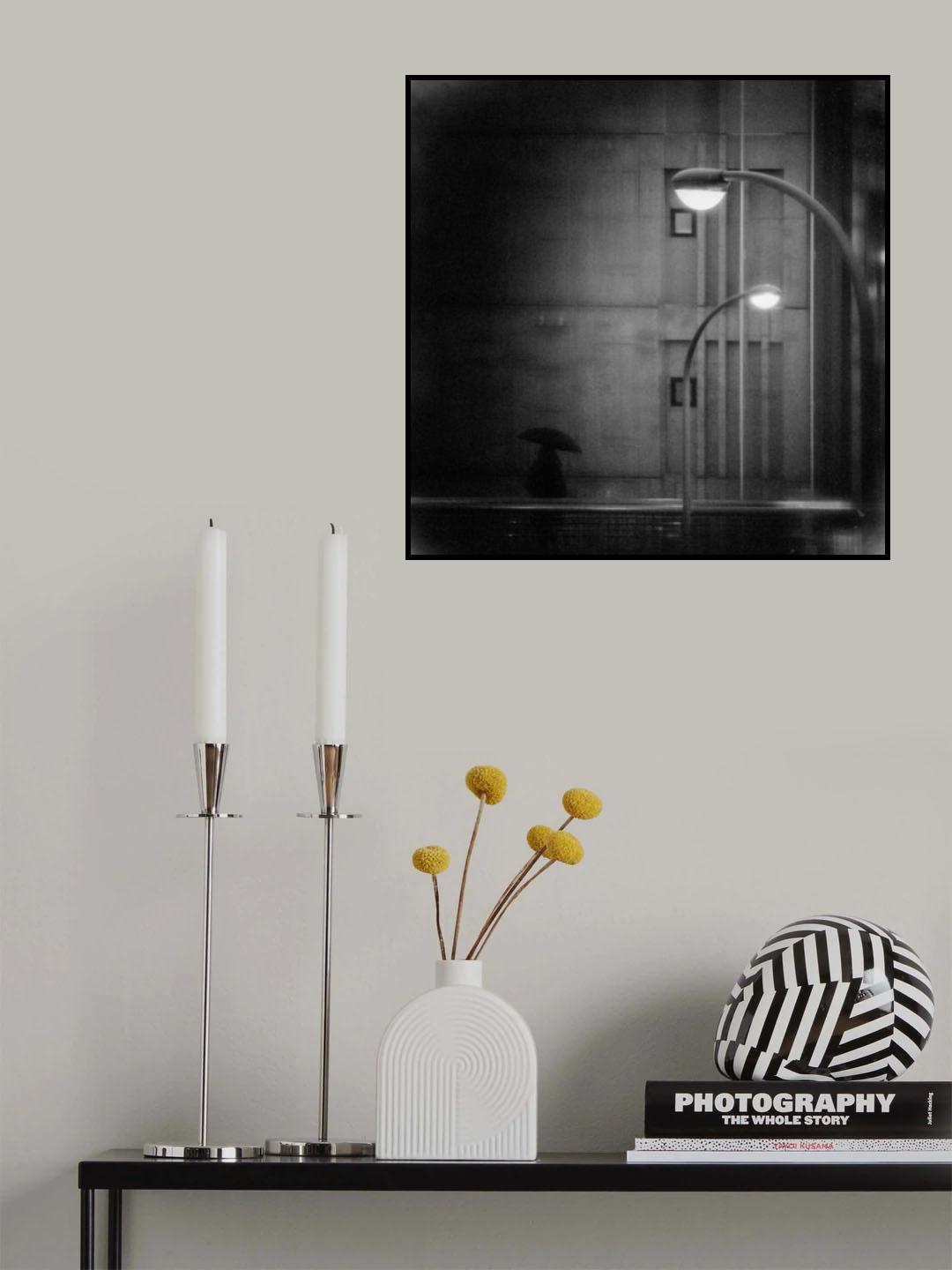 Night street... Poster och Canvastavla