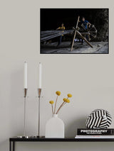 Hemp Cord Workers Poster och Canvastavla