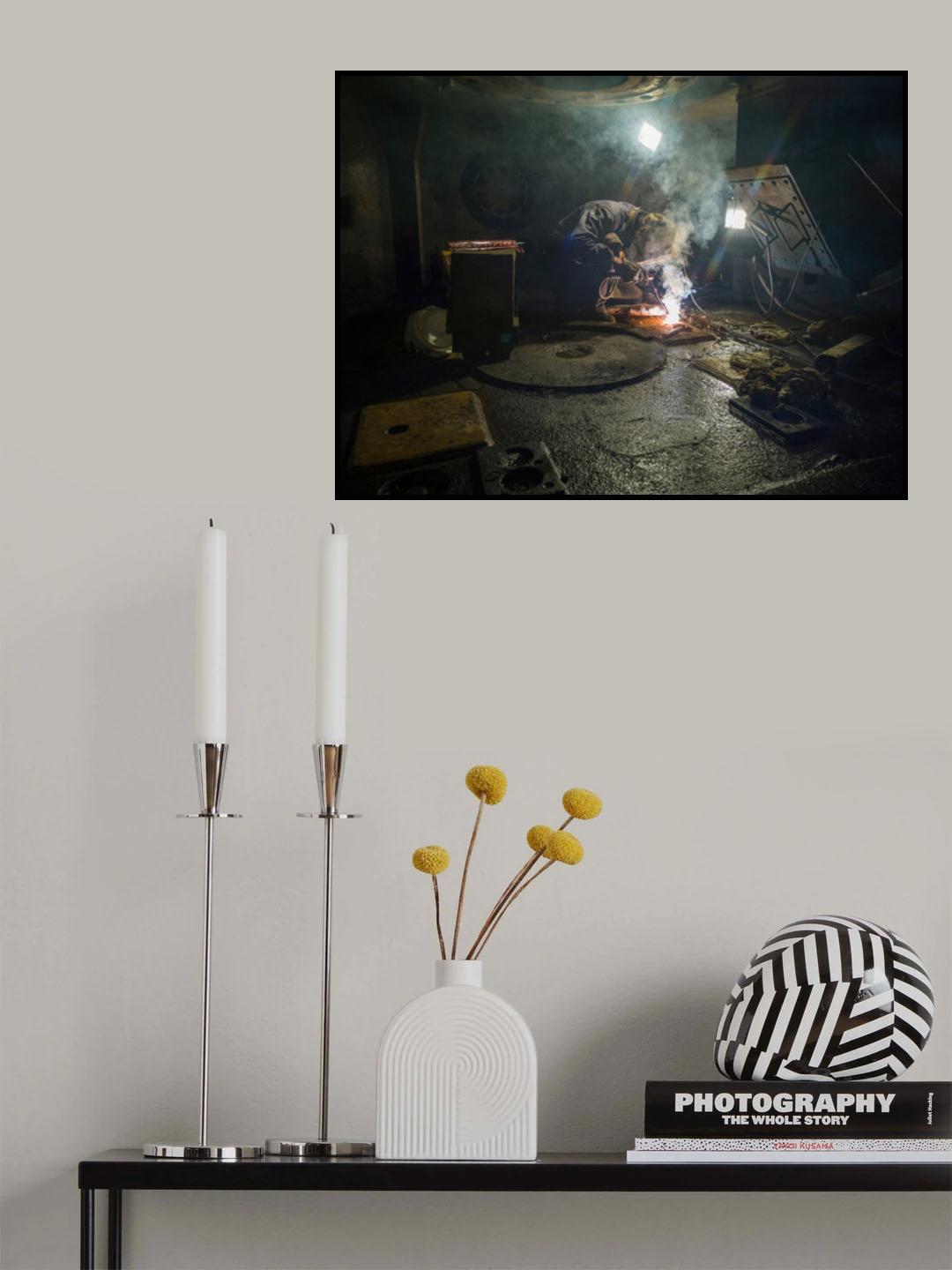 Welder Poster och Canvastavla