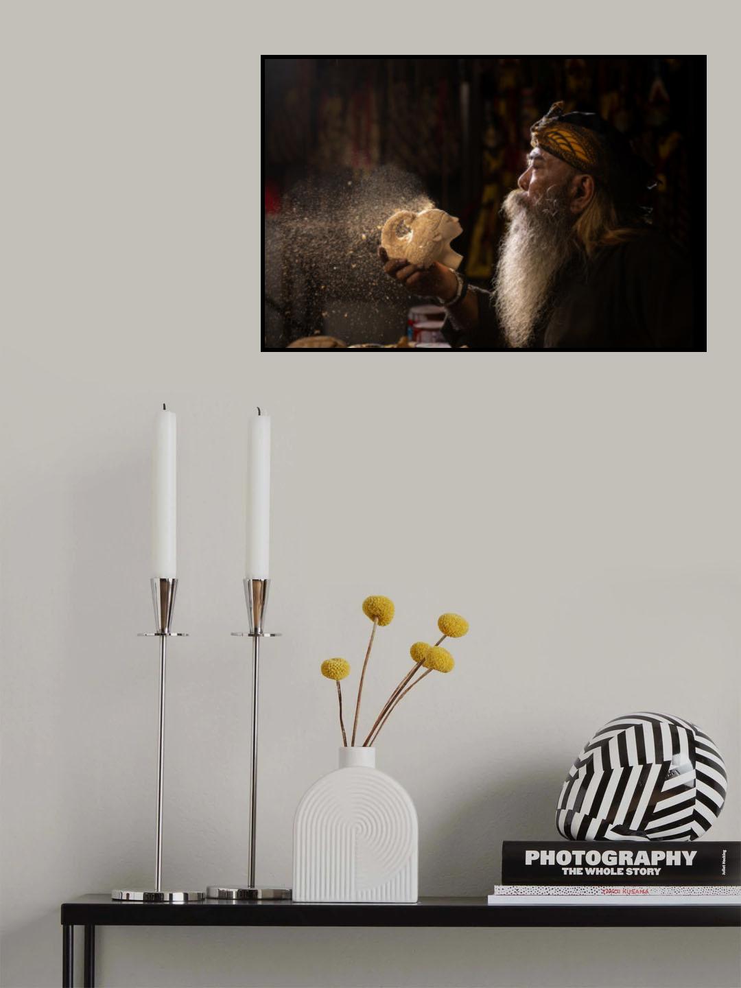 Cleaning Blow Poster och Canvastavla
