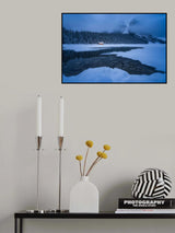 Blue Time Lake Louise Poster och Canvastavla