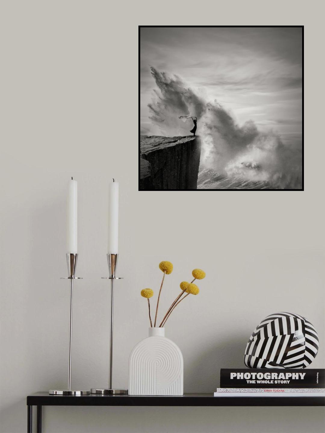 Braving the Storm Poster och Canvastavla