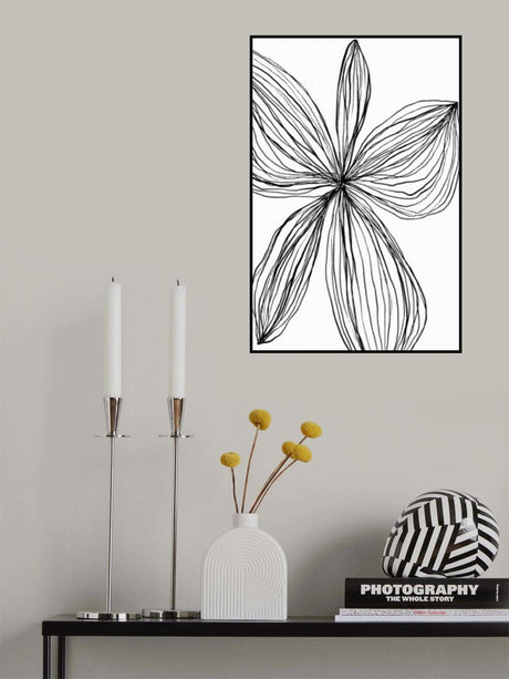 Flowerina 4 Poster och Canvastavla