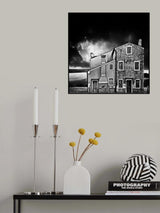 house at the lake Poster och Canvastavla