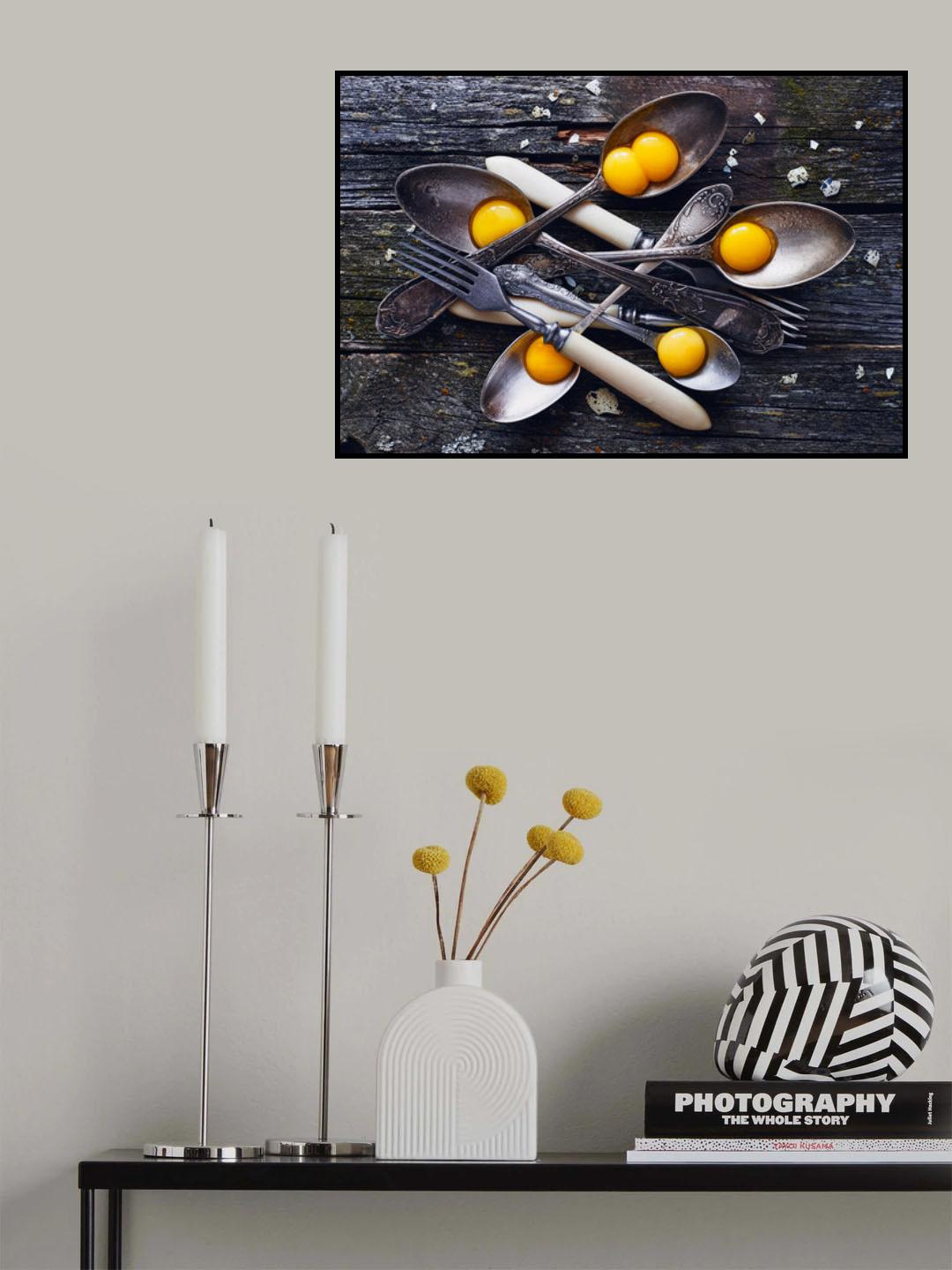 Spoons&amp;Yolks Poster och Canvastavla