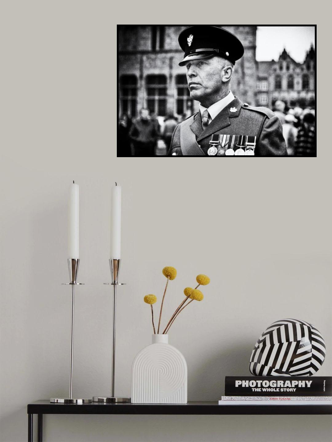 The drill sergeant Poster och Canvastavla