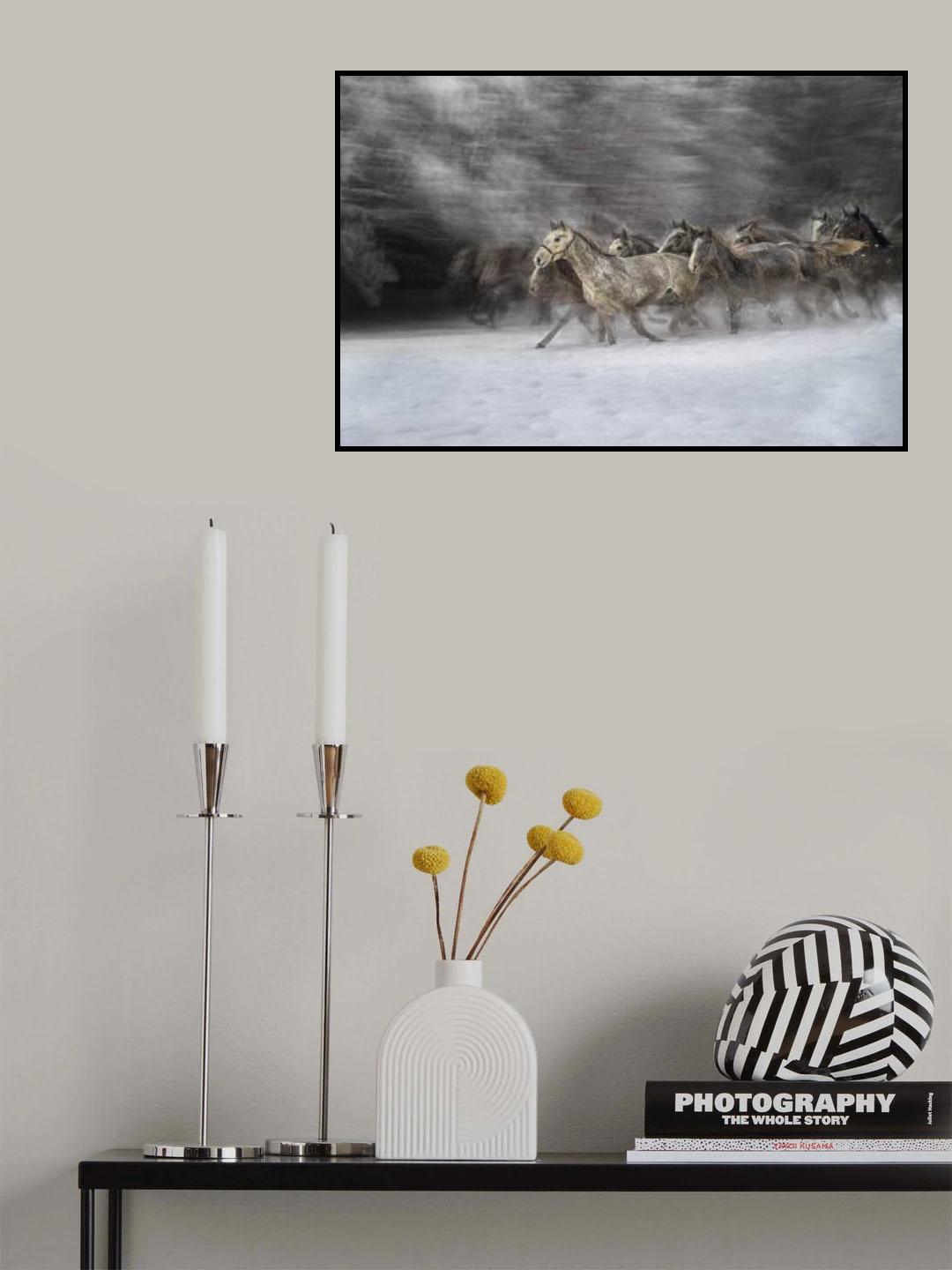 Winter joy Poster och Canvastavla
