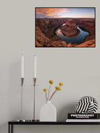 Horseshoe Bend Poster och Canvastavla