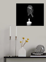 Presence in the dark ... IV of the series Poster och Canvastavla