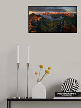 Never stop exploring Poster och Canvastavla