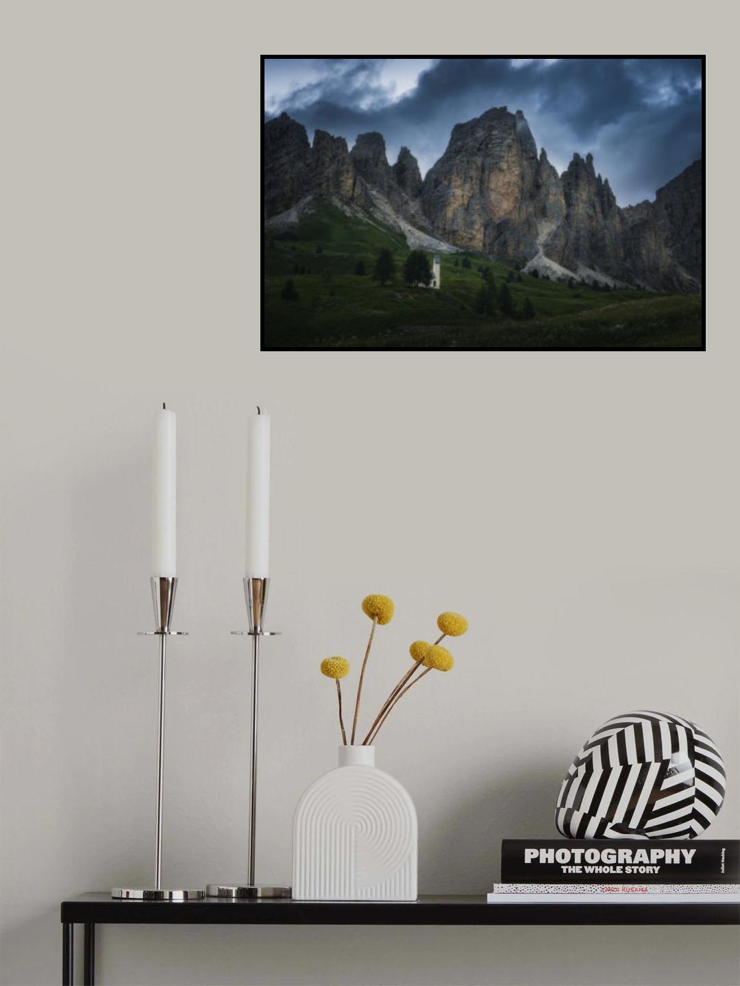 Litle church Poster och Canvastavla