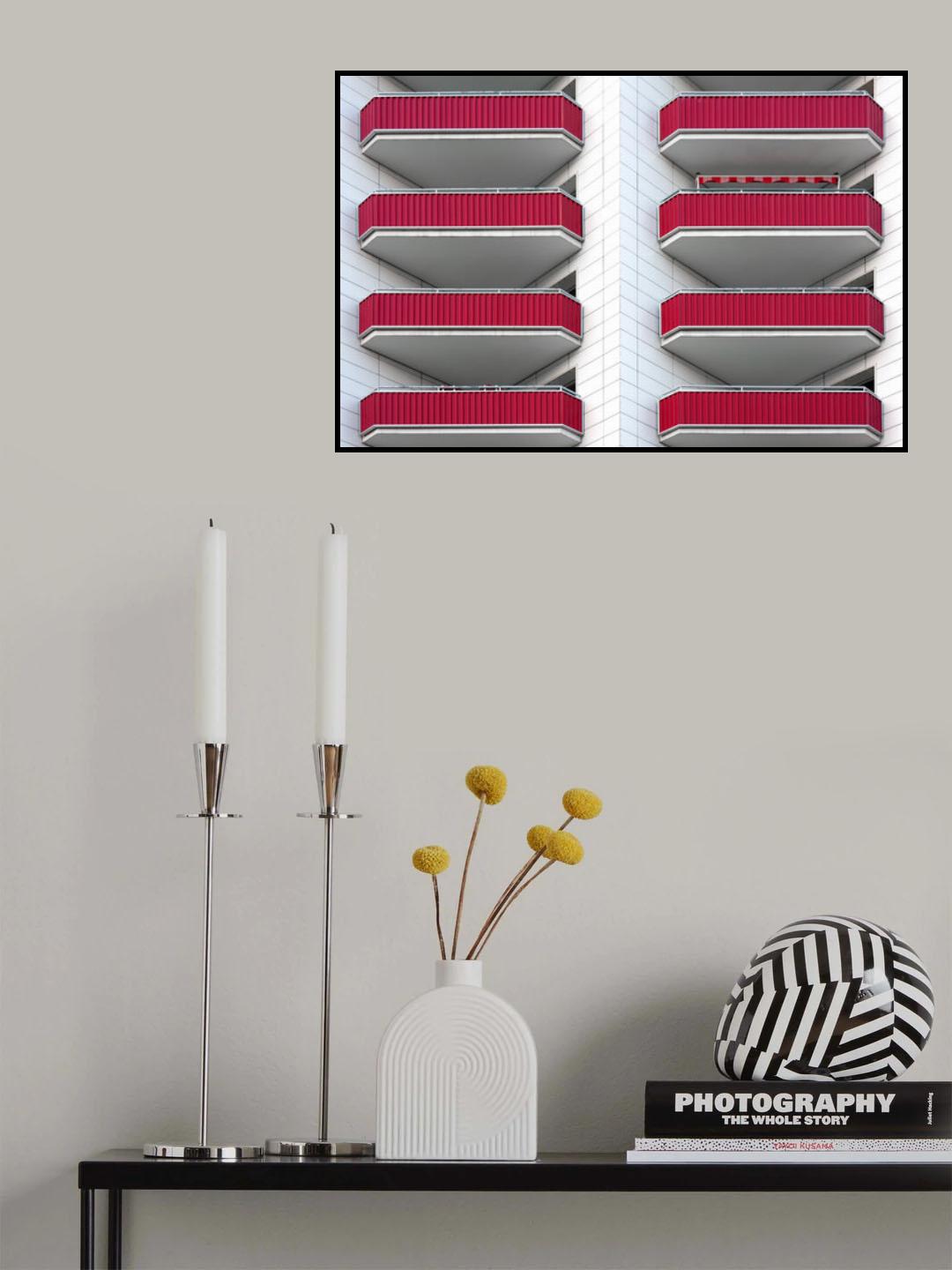 balconies Poster och Canvastavla