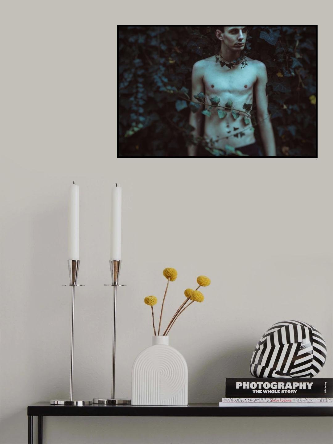 Sculpted boy... Poster och Canvastavla
