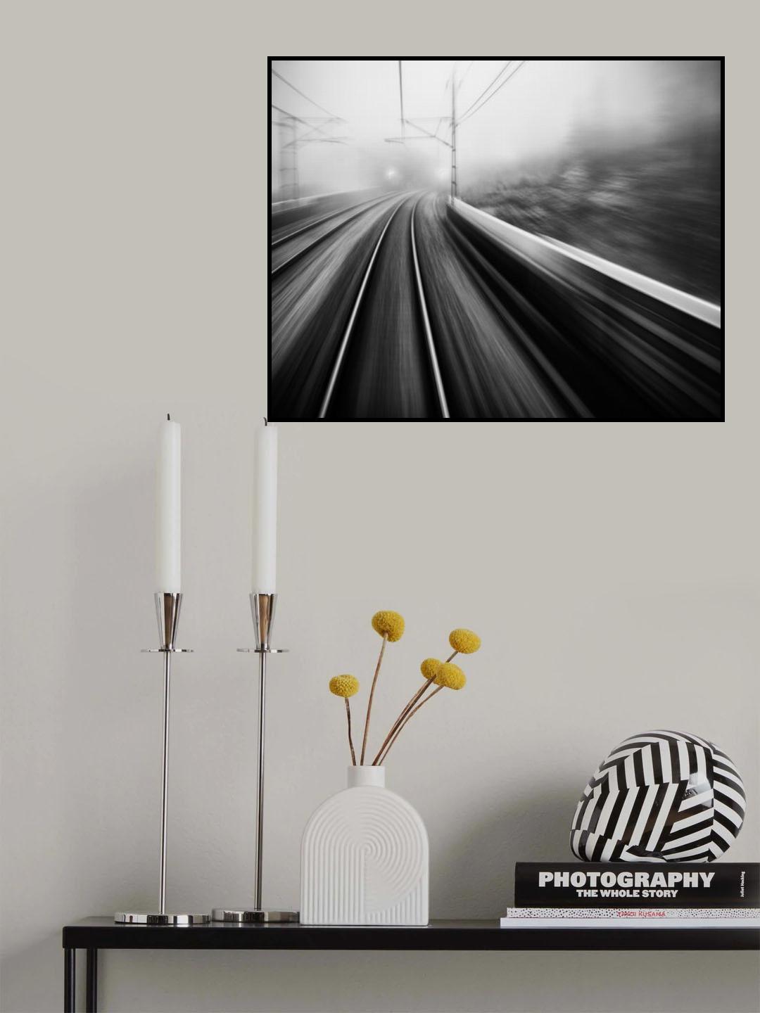From the last wagon of the train Poster och Canvastavla