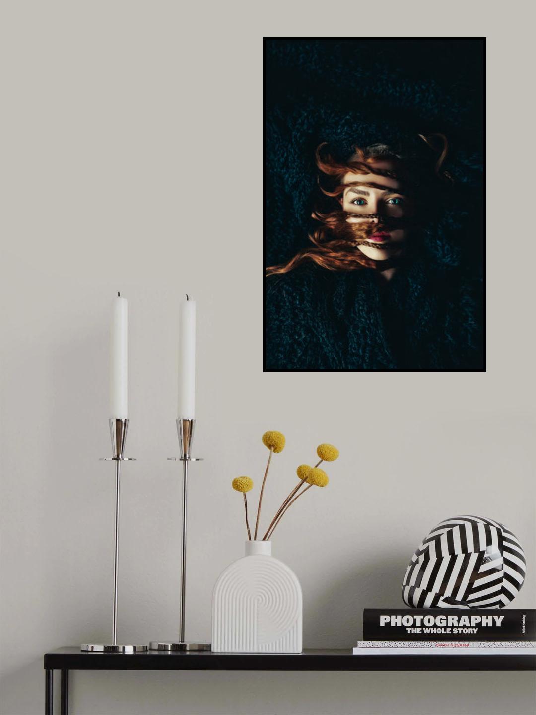 Look at Medusa straight on to turn to Stone Poster och Canvastavla