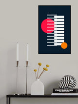 Bright Geometric #1 Poster och Canvastavla