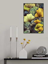 Ginko Biloba leaves 11 Poster och Canvastavla