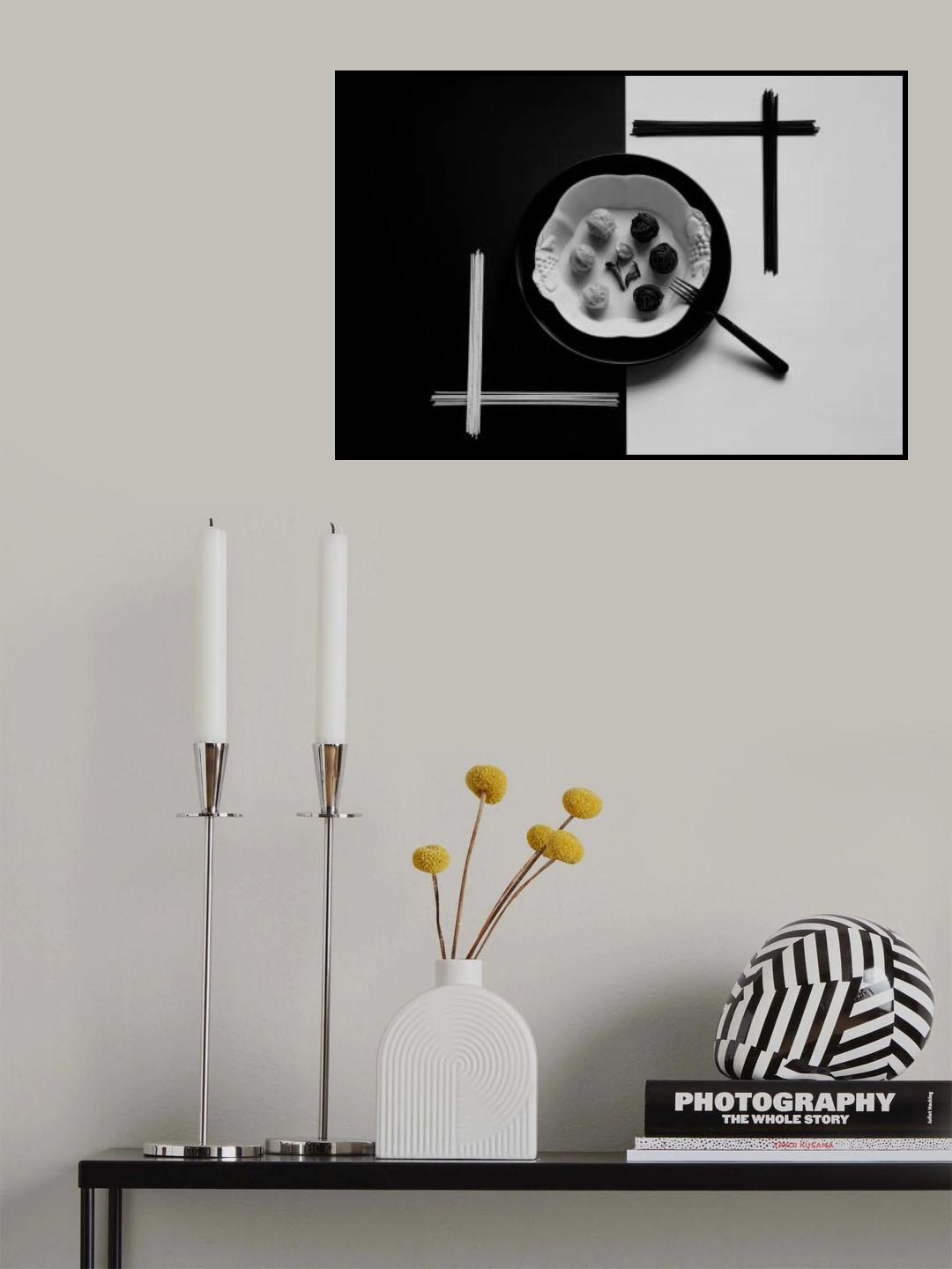 Spaghetti Poster och Canvastavla