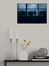 Meeting in Neo Noir Poster och Canvastavla